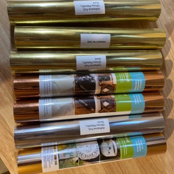 Lot of 45 Rolls of Cricut Removable Vinyl for Cricut, Silhouette - Picture 2 of 5